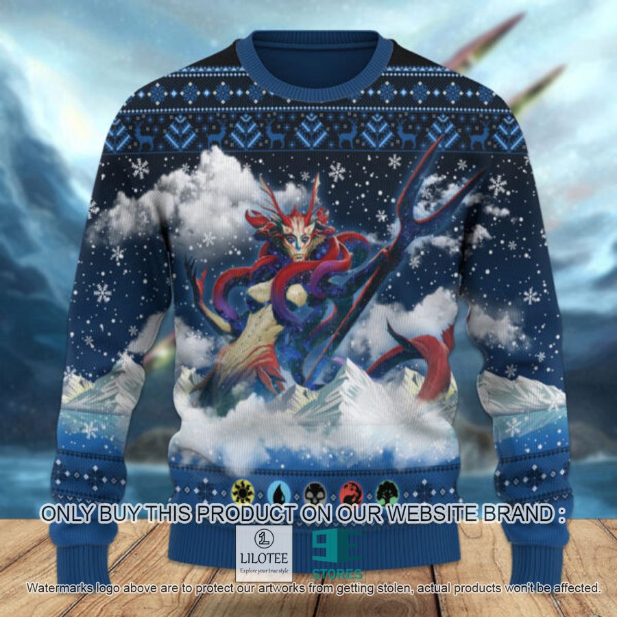 MTG Thassa God Of The Sea Ugly Christmas Sweater - LIMITED EDITION 8