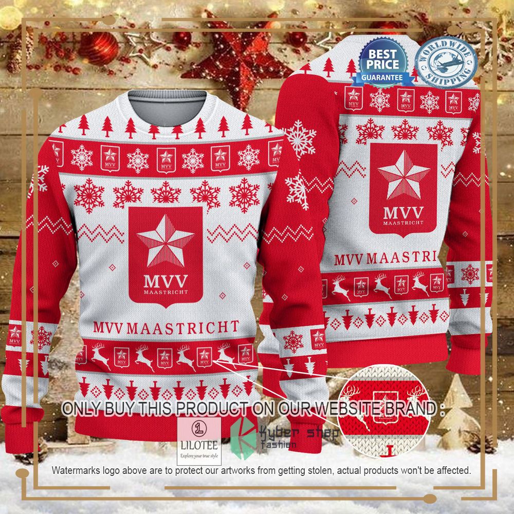 MVV Maastricht Ugly Christmas Sweater - LIMITED EDITION 7
