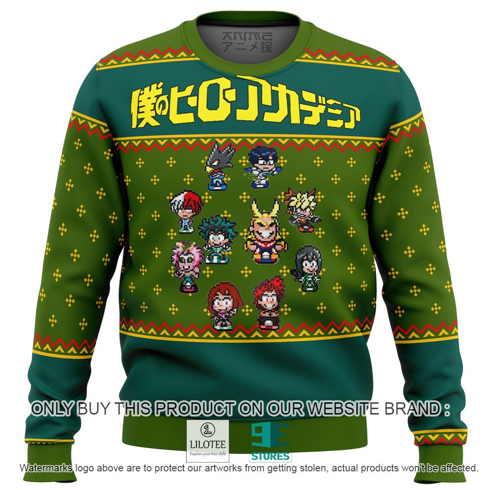 My Hero Academia Sprites Anime Ugly Christmas Sweater - LIMITED EDITION 10