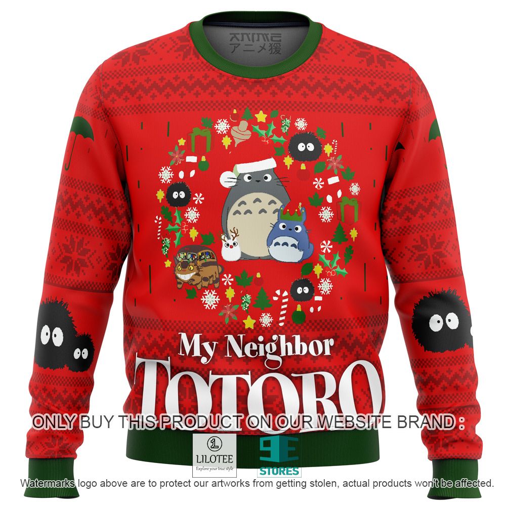 My Neighbor TOTORO CHRISTMAS Ugly Christmas Sweater - LIMITED EDITION 10