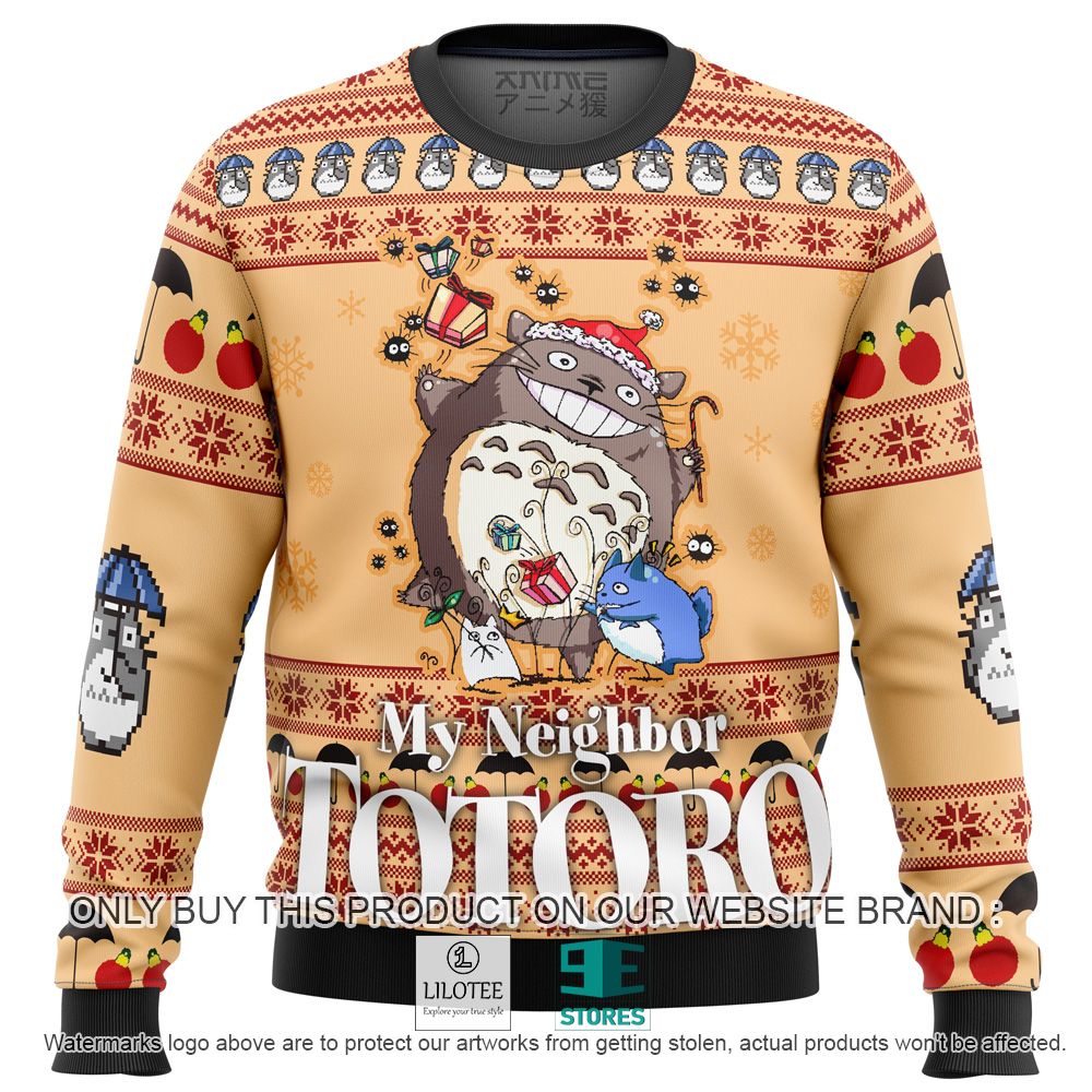 My Neighbor TOTORO Friends Anime Ugly Christmas Sweater - LIMITED EDITION 11