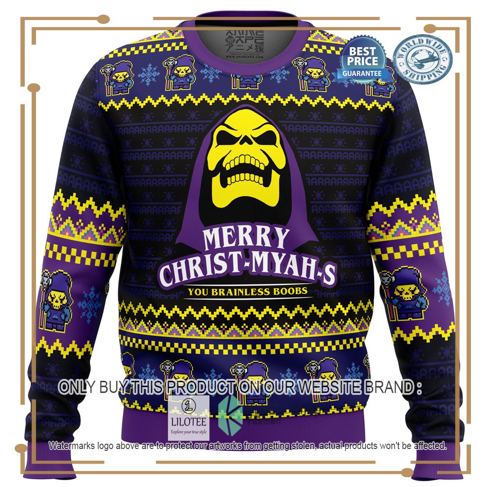 MYAH-rry Christ-MYAHs He-Man Ugly Christmas Sweater - LIMITED EDITION 7