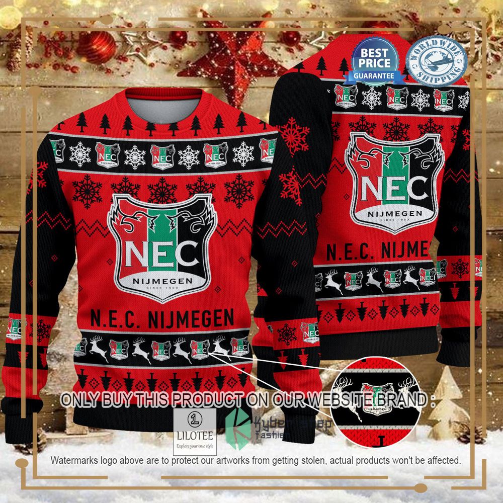 N.E.C. Nijmegen Ugly Christmas Sweater - LIMITED EDITION 7