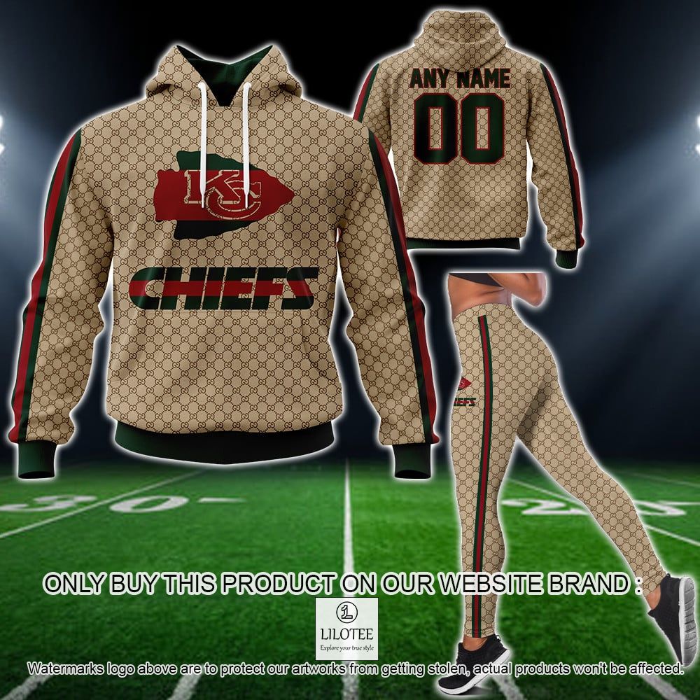 NFL Kansas City Chiefs, Gucci Personalized 3D Hoodie, Legging - LIMITED EDITION 12