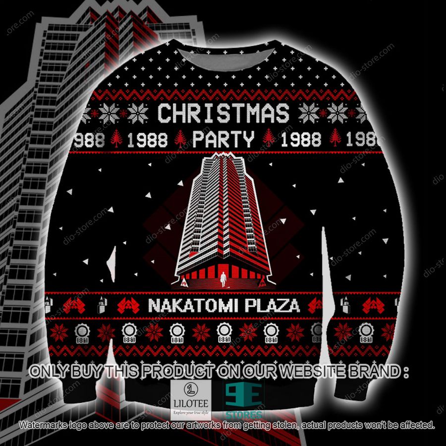 Nakatomi Plaza Christmas Party 1988 Knitted Wool Sweater - LIMITED EDITION 9