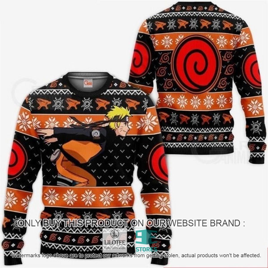 Naruto black orange Ugly Christmas Sweater - LIMITED EDITION 2