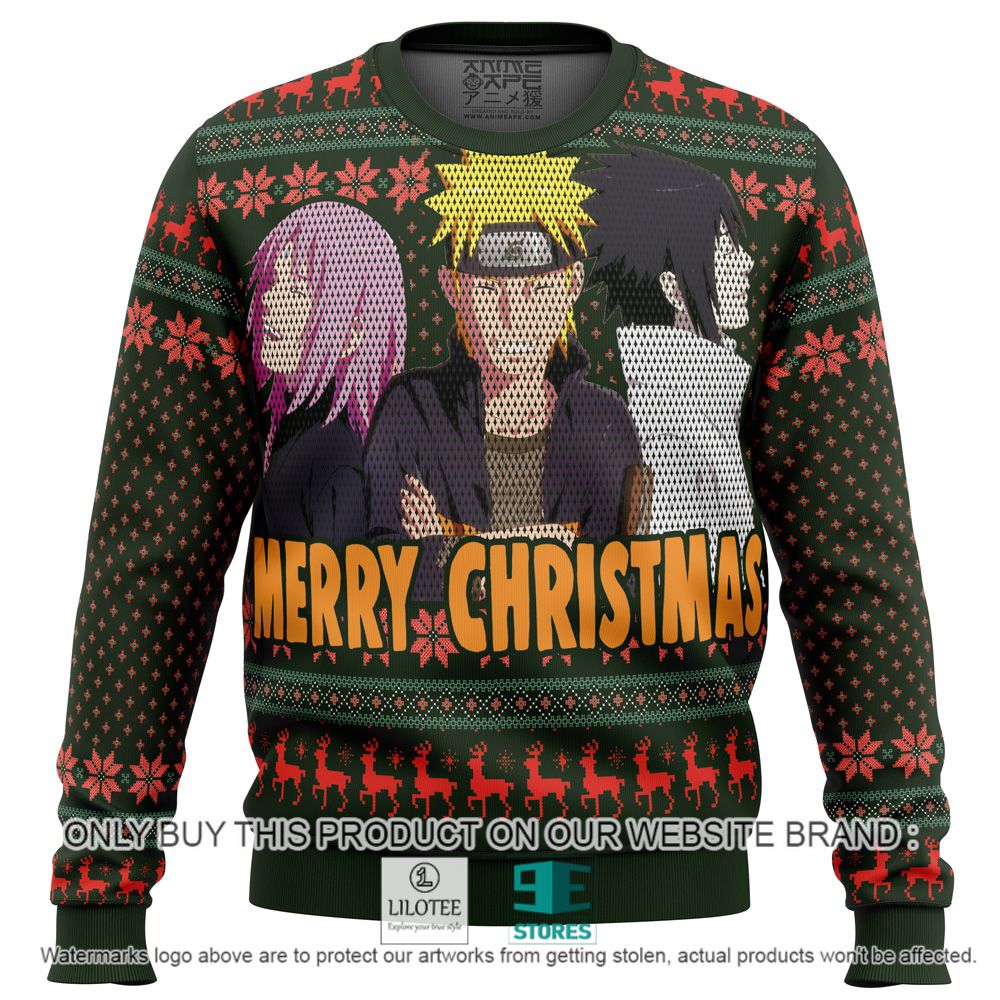 Naruto Team 7 Christmas Sweater - LIMITED EDITION 10