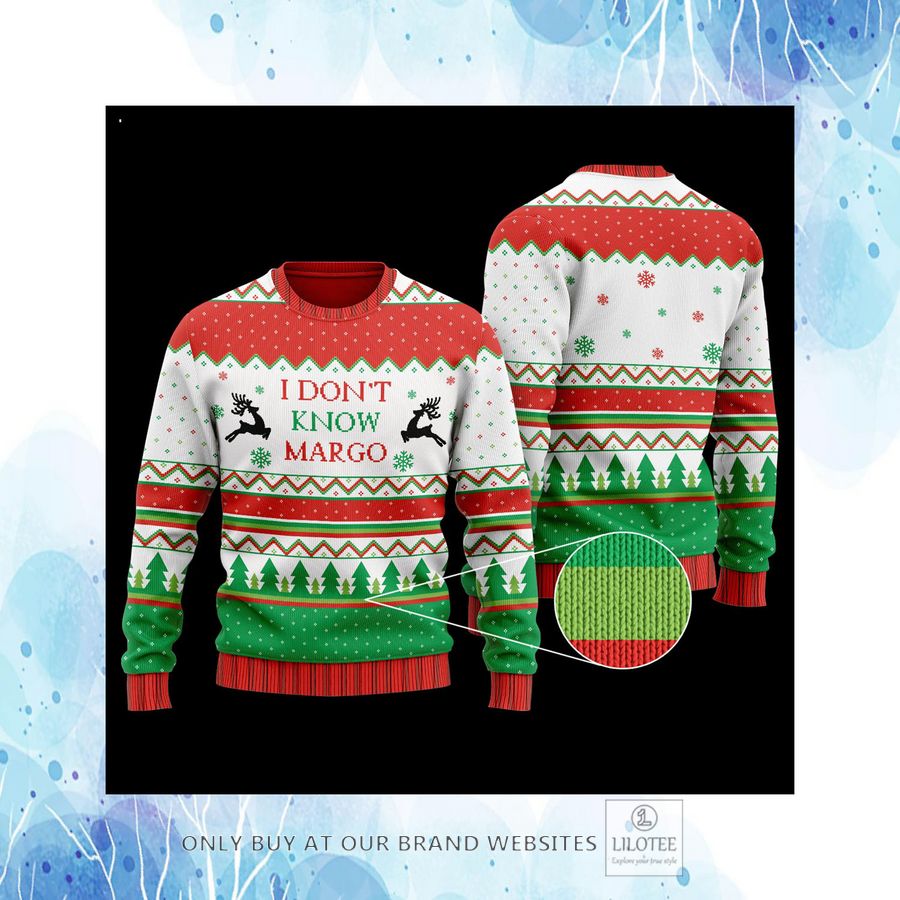 National Lampoon's Christmas Vacation I don't know Margo Wool Sweater 4 National Lampoon's Christmas Vacation I don't know Margo Wool Sweater - Image 4