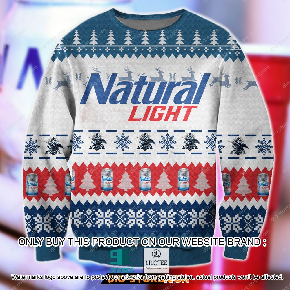 Natural Light Ugly Christmas Sweater - LIMITED EDITION 10