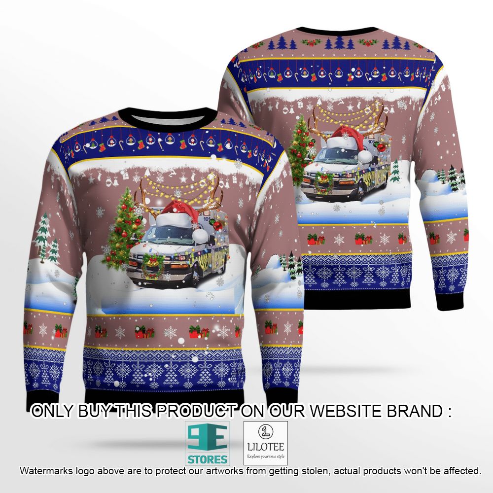 Nature Coast EMS Christmas Wool Sweater - LIMITED EDITION 12