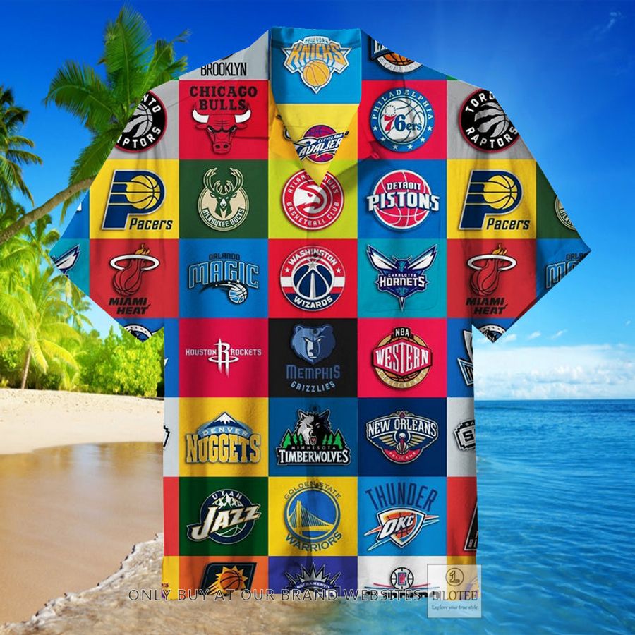 NBA All Team logo Hawaiian Shirt - LIMITED EDITION 16