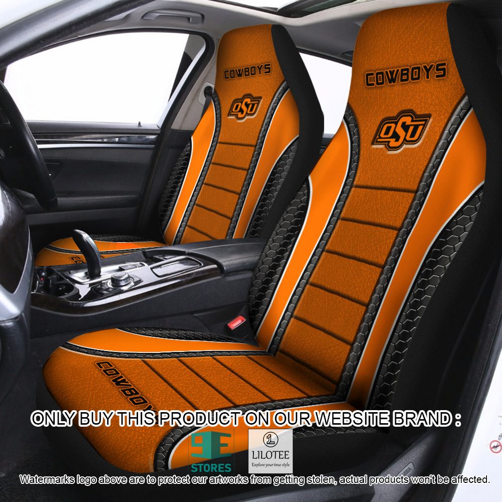 NCAA Oklahoma State Cowboys Car Seat Cover - LIMITED EDITION 3