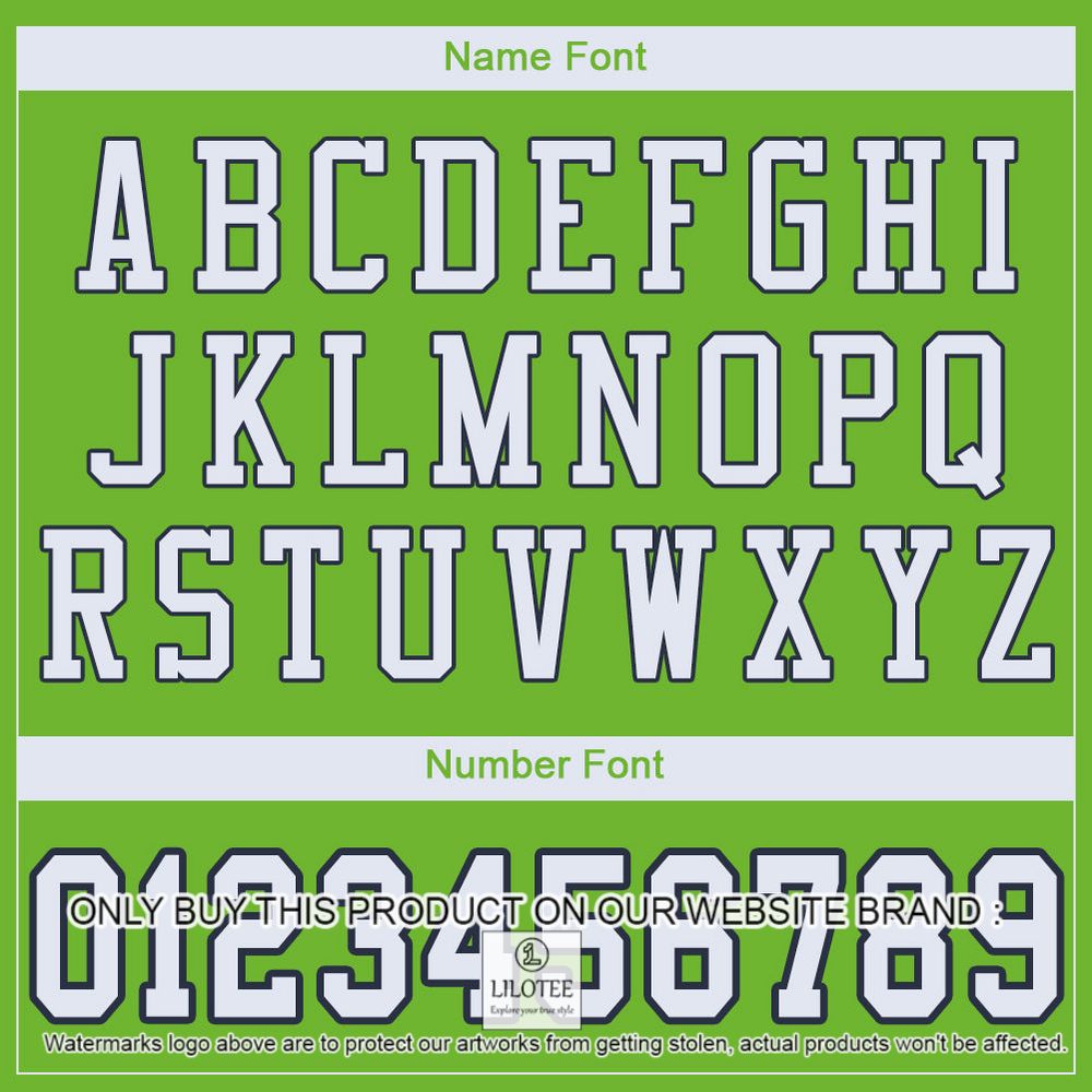 Neon Green White-Navy Mesh Authentic Personalized Football Jersey - LIMITED EDITION 5 Neon Green White-Navy Mesh Authentic Personalized Football Jersey - LIMITED EDITION - Image 5