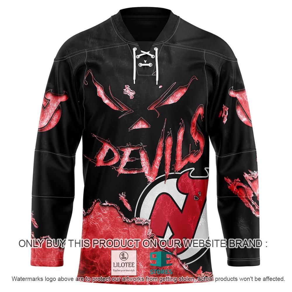 New Jersey Devils Blood Personalized Hockey Jersey Shirt - LIMITED EDITION 21