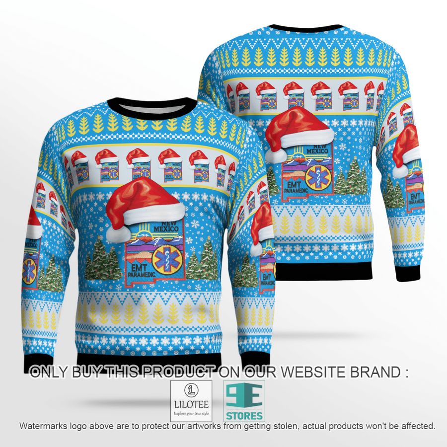 New Mexico EMT Christmas Sweater - LIMITED EDITION 18
