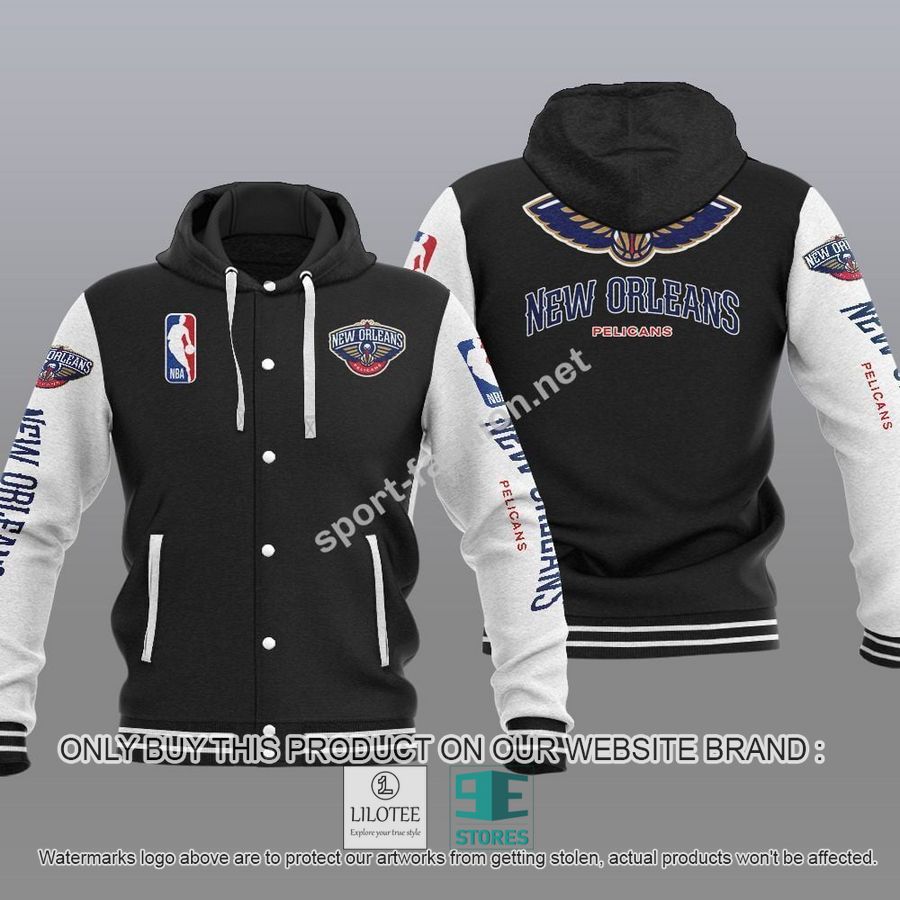 New Orleans Pelicans NBA Baseball Hoodie Jacket - LIMITED EDITION 14