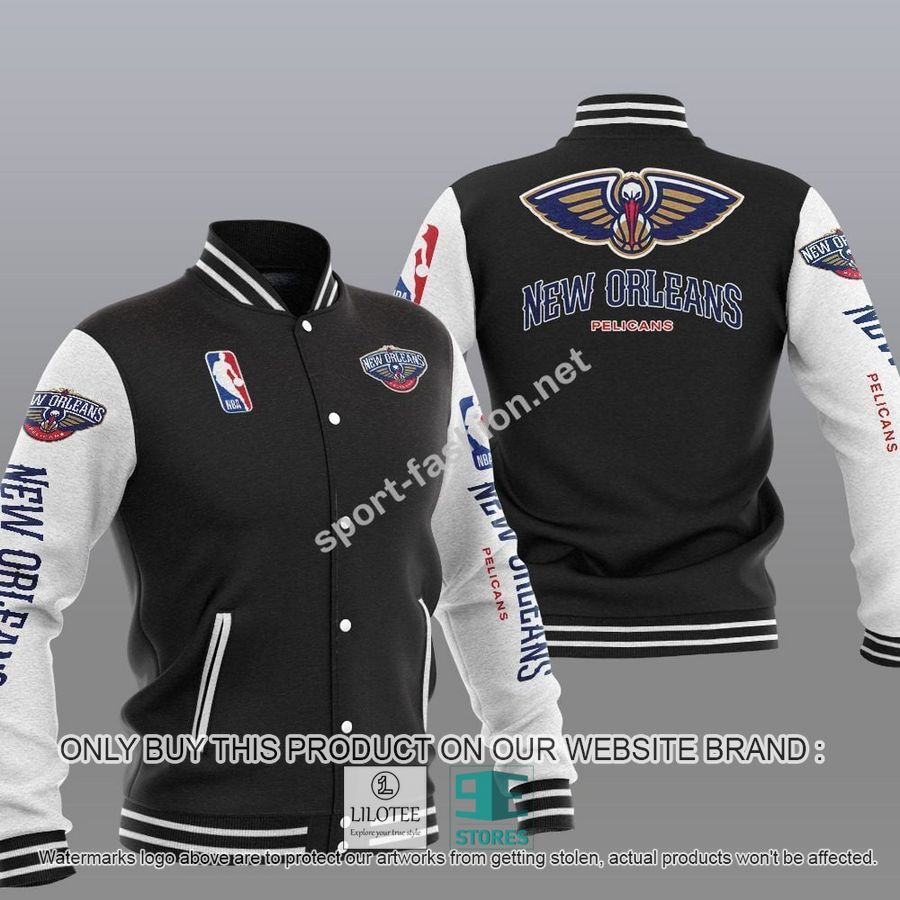 New Orleans Pelicans NBA Baseball Jacket - LIMITED EDITION 14