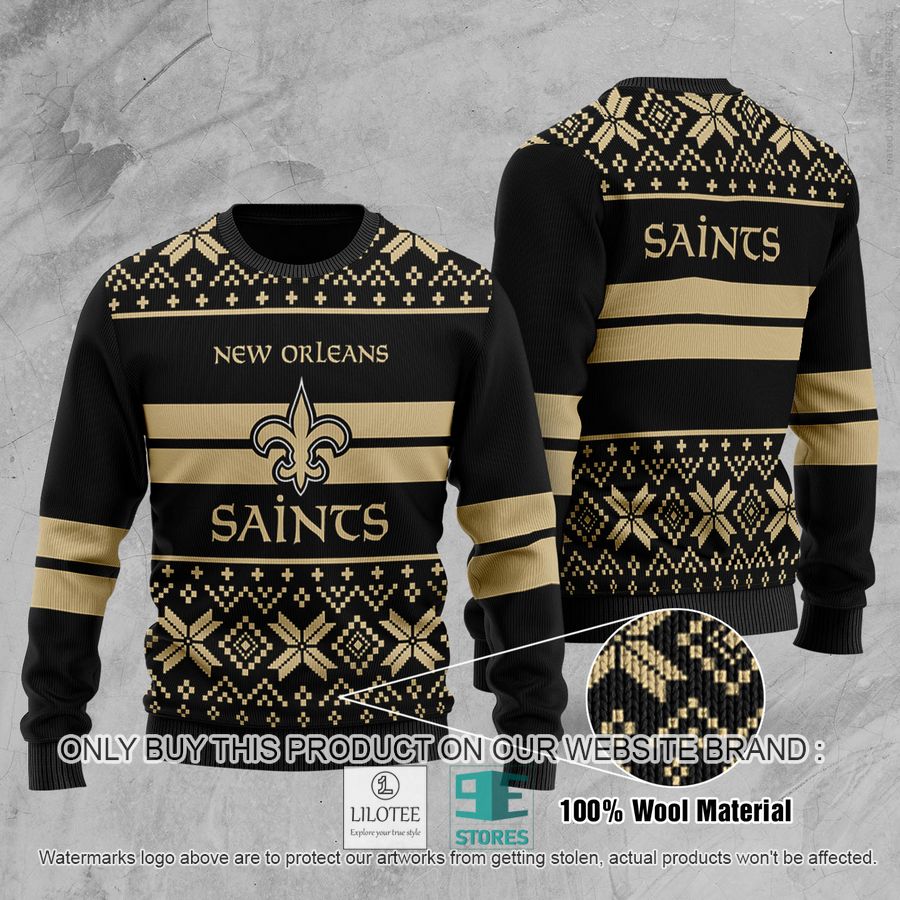 New Orleans Saints NFL Team Ugly Chrisrtmas Sweater - LIMITED EDITION 6