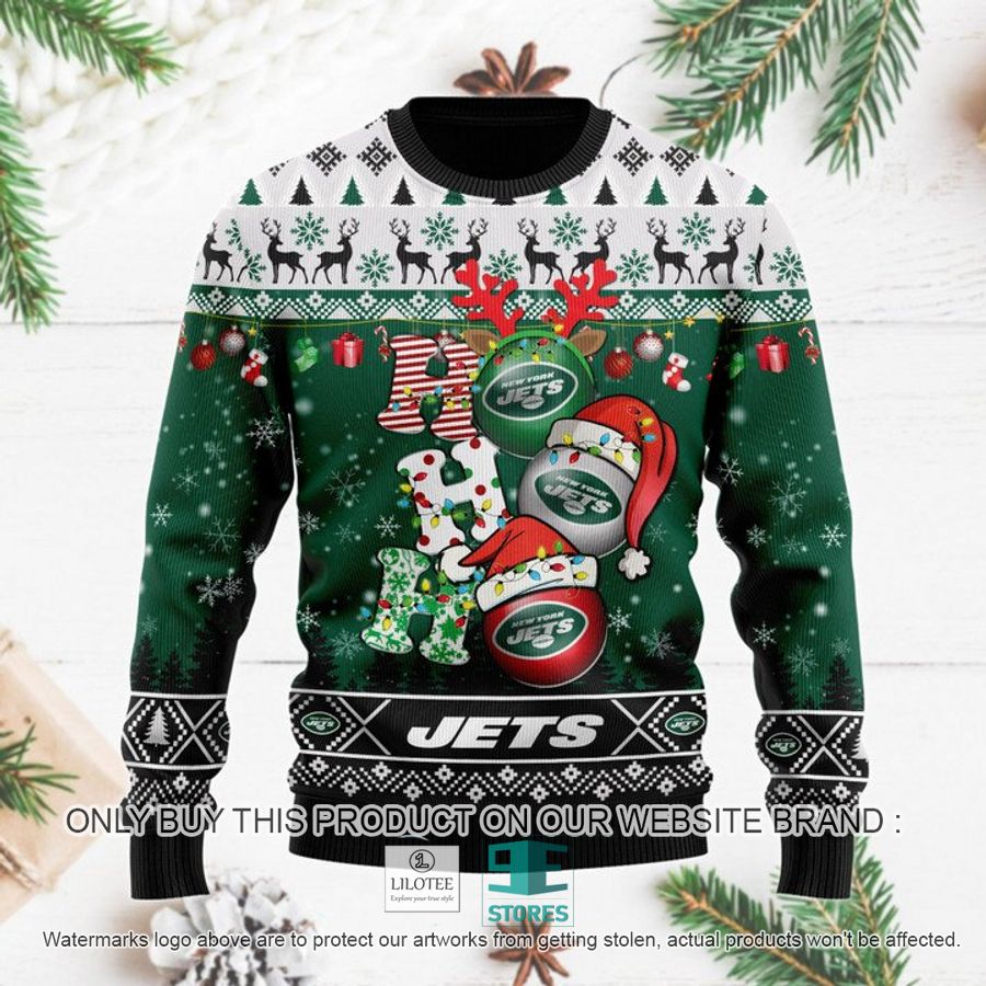 New York Jets Christmas Decor NFL Ugly Christmas Sweater 8