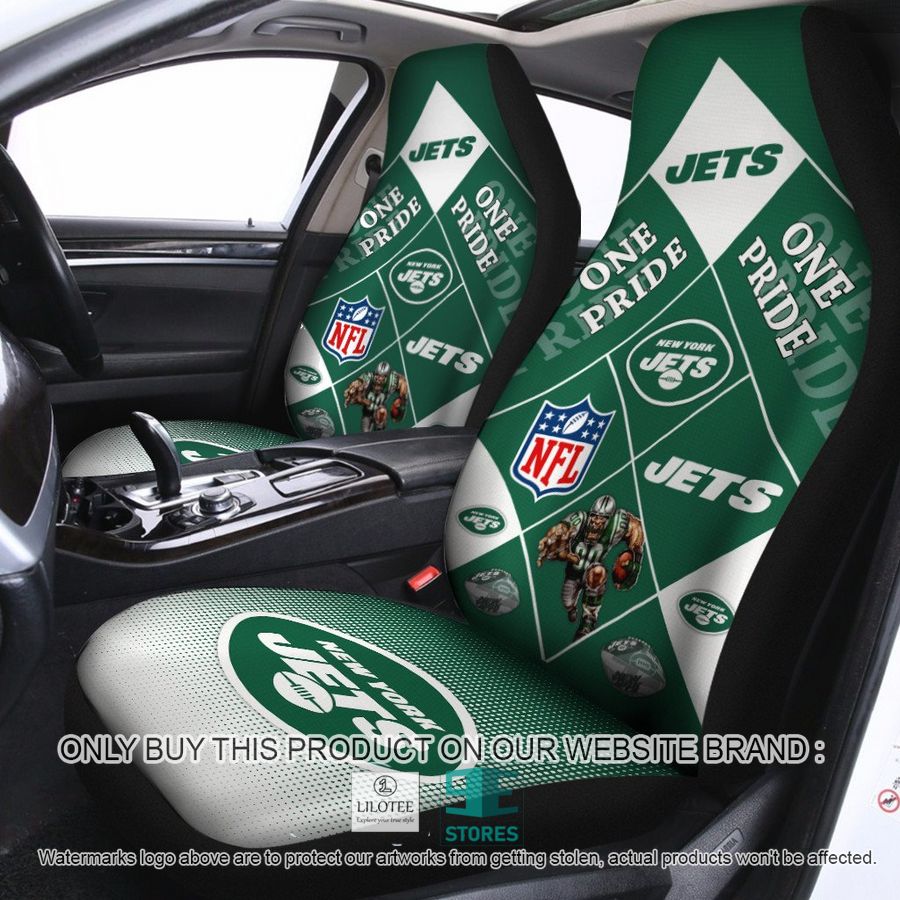 New York Jets One Pride Car Seat Covers 9