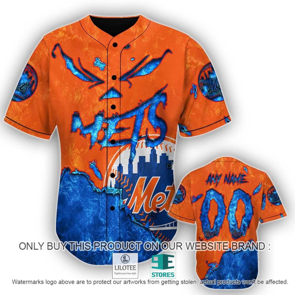 New York Mets Blood Personalized Baseball Jersey - LIMITED EDITION 11