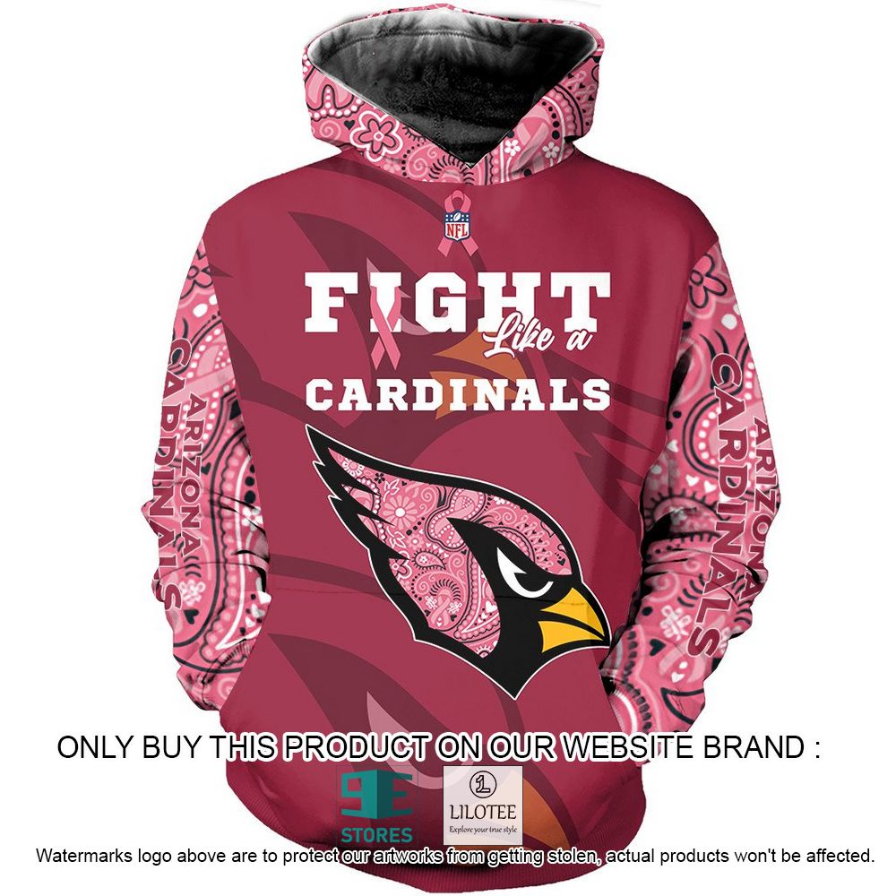 NFL Arizona Cardinals Fight Like a Cardinals Personalized 3D Hoodie, Shirt - LIMITED EDITION 23