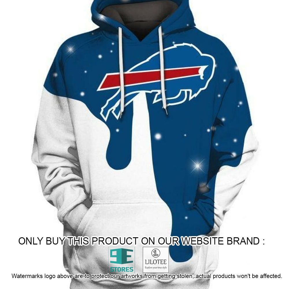 NFL Buffalo Bills Blue White 3D Hoodie - LIMITED EDITION 11