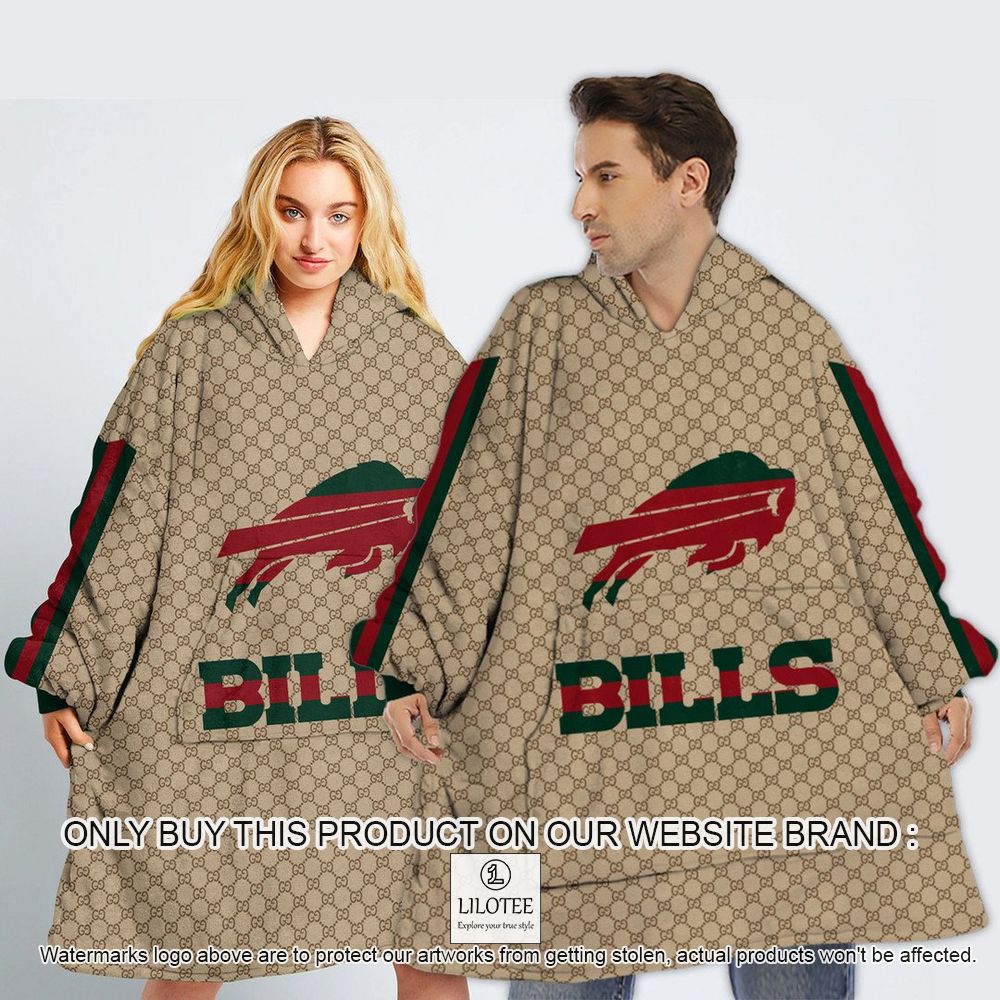 NFL Buffalo Bills, Gucci Personalized Oodie Blanket Hoodie - LIMITED EDITION 13