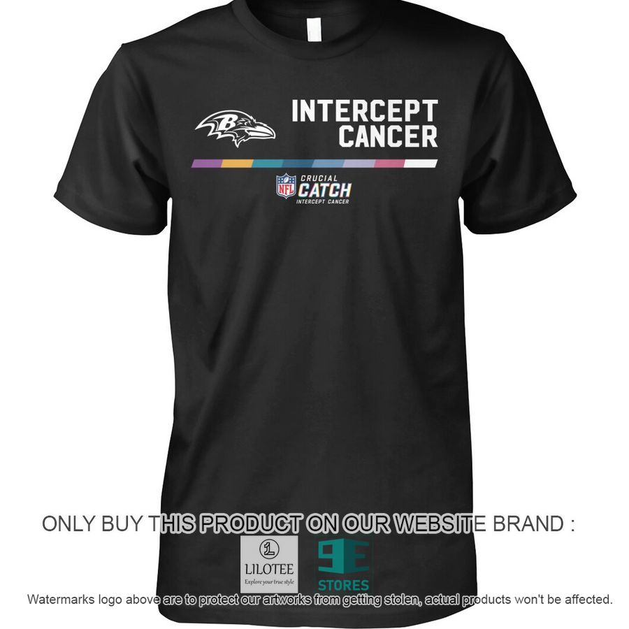 NFL Crucial Catch Intercept Cancer Baltimore Ravens Shirt, Hoodie - LIMITED EDITION 16