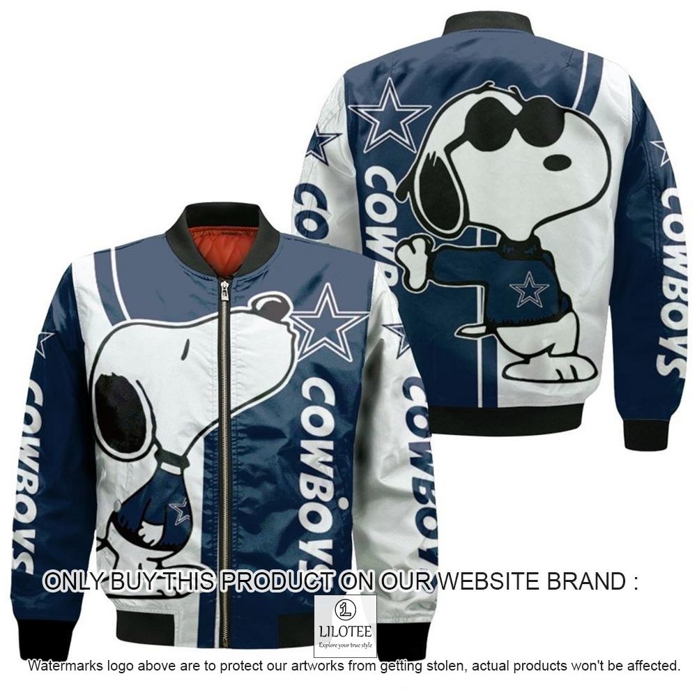 NFL Dallas Cowboys Snoopy Bomber Jacket - LIMITED EDITION 10