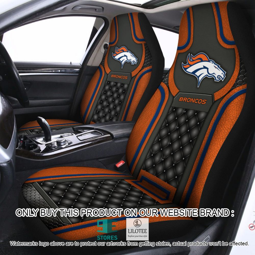 NFL Denver Broncos Custom Car Seat Cover - LIMITED EDITION 3