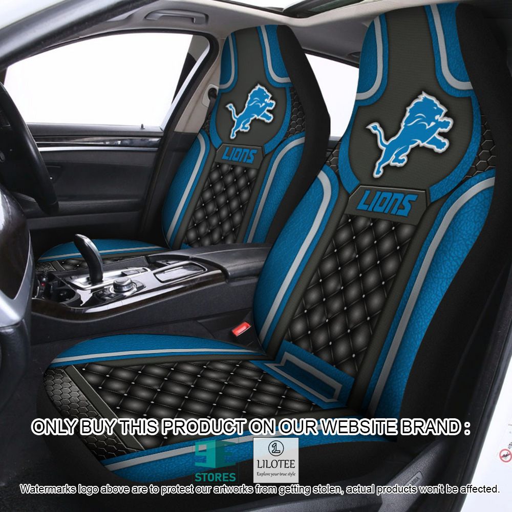 NFL Detroit Lions Custom Car Seat Cover - LIMITED EDITION 3