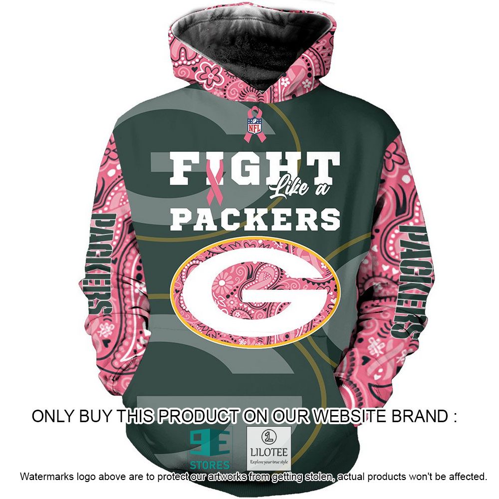 NFL Green Bay Packers Fight Like a Packers Personalized 3D Hoodie, Shirt - LIMITED EDITION 23