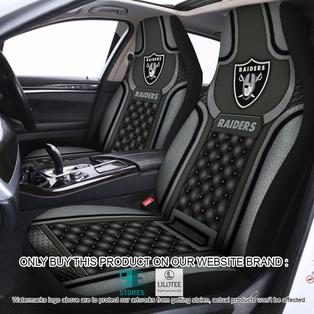 NFL Las Vegas Raiders Custom Car Seat Cover - LIMITED EDITION 3