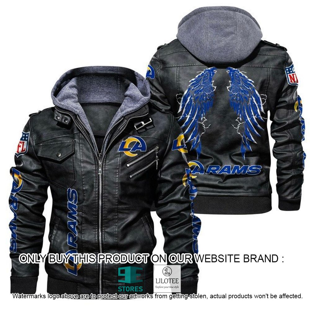 NFL Los Angeles Rams Wings Leather Jacket - LIMITED EDITION 20