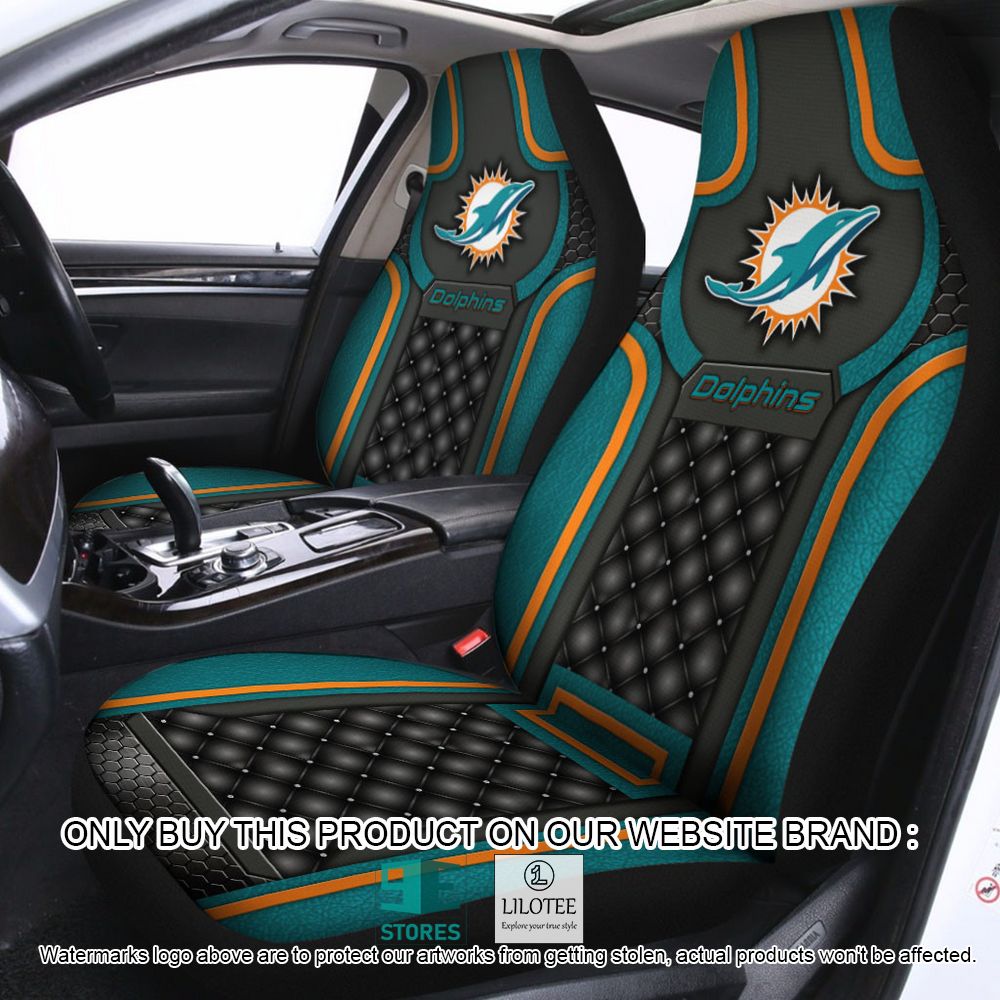 NFL Miami Dolphins Custom Car Seat Cover - LIMITED EDITION 3