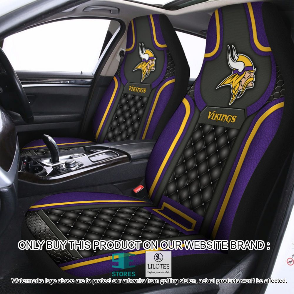 NFL Minnesota Vikings Custom Car Seat Cover - LIMITED EDITION 3