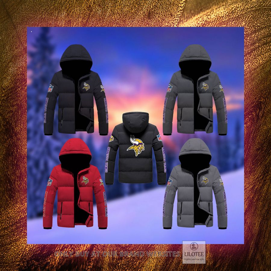 NFL Minnesota Vikings Down Jacket 4 NFL Minnesota Vikings Down Jacket - Image 4