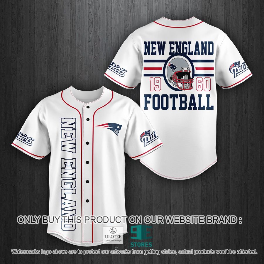 NFL New England Patriots 19 60 Football Baseball Jersey 4