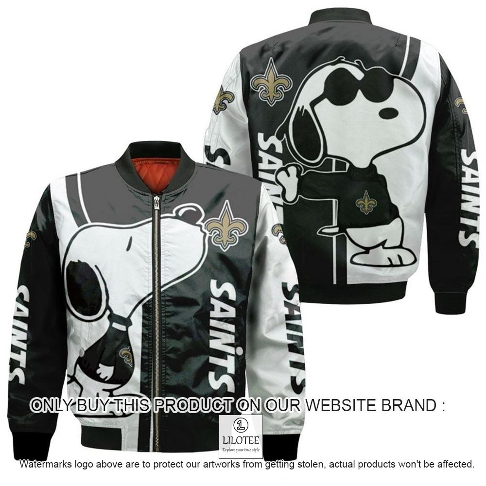 NFL New Orleans Saints Snoopy Bomber Jacket - LIMITED EDITION 10