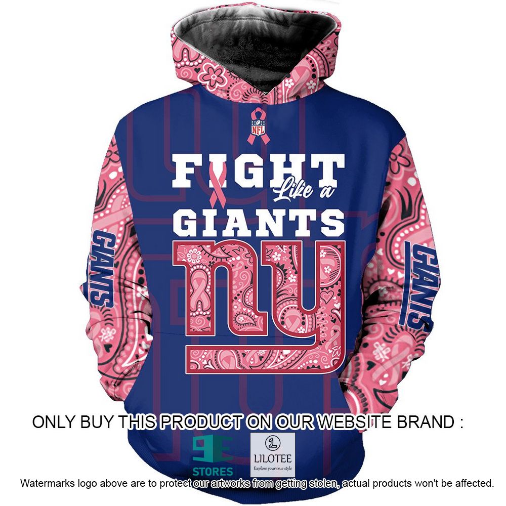 NFL New York Giants Fight Like a Giants Personalized 3D Hoodie, Shirt - LIMITED EDITION 22