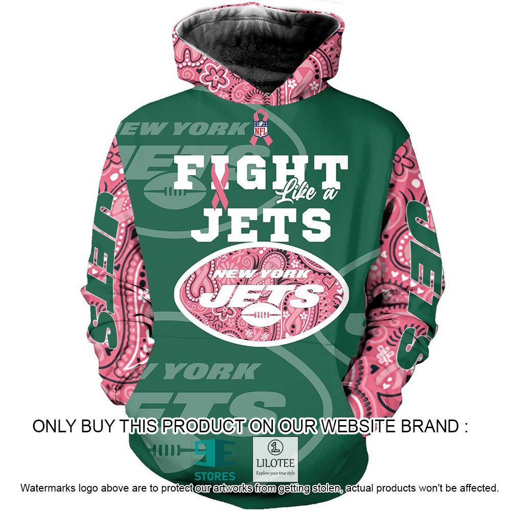 NFL New York Jets Fight Like a Jets Personalized 3D Hoodie, Shirt - LIMITED EDITION 23