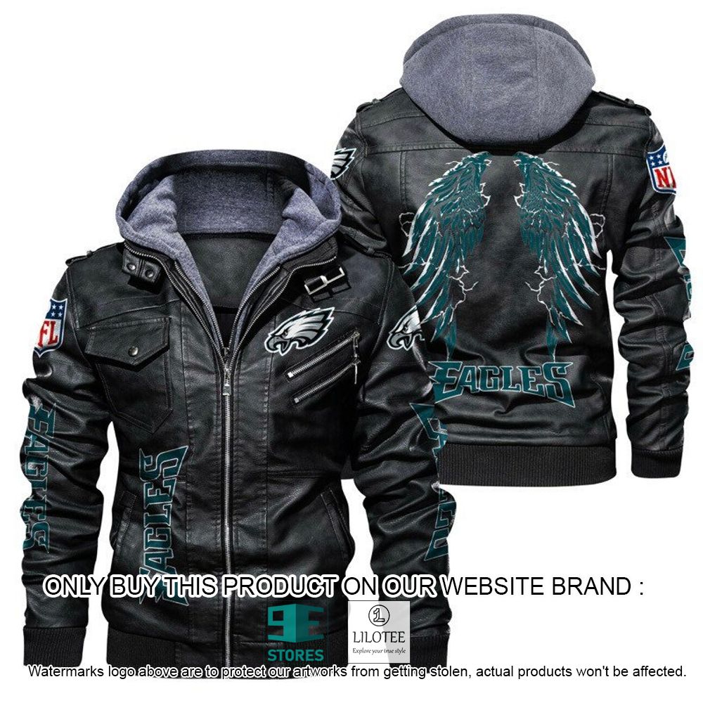 NFL Philadelphia Eagles Wings Leather Jacket - LIMITED EDITION 20