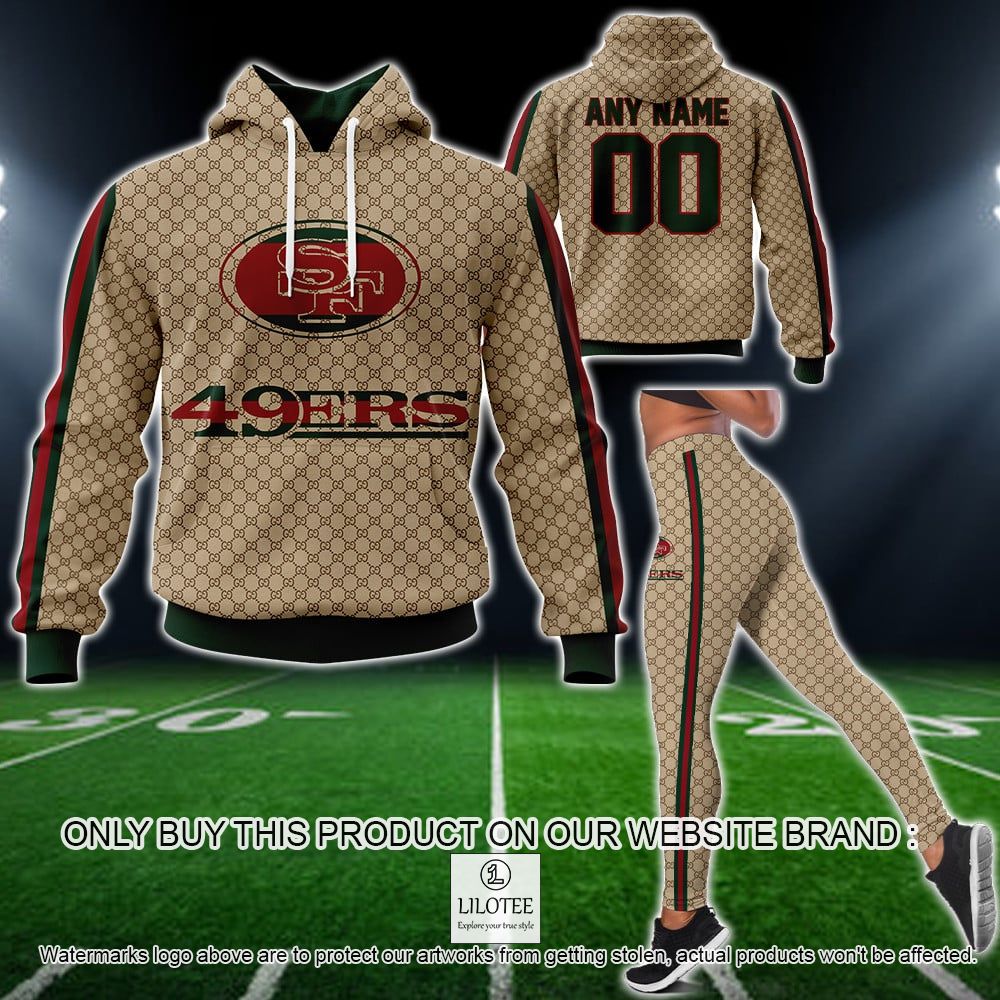 NFL San Francisco 49ers, Gucci Personalized 3D Hoodie, Legging - LIMITED EDITION 13