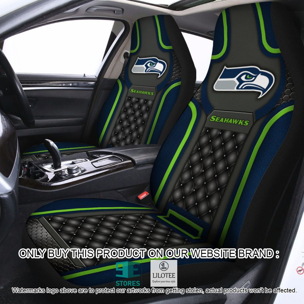 NFL Seattle Seahawks Custom Car Seat Cover - LIMITED EDITION 3