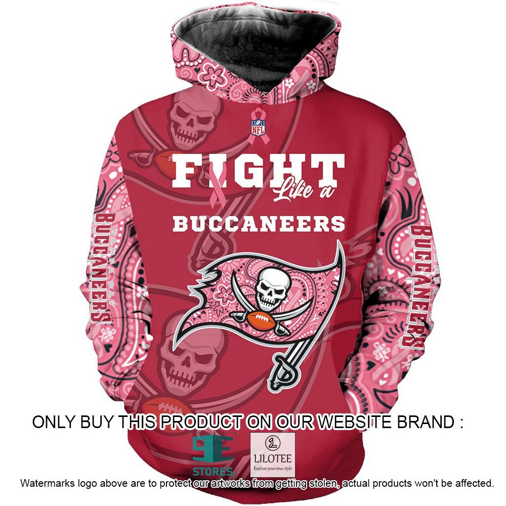 NFL Tampa Bay Buccaneers Fight Like a Buccaneers Personalized 3D Hoodie, Shirt - LIMITED EDITION 22