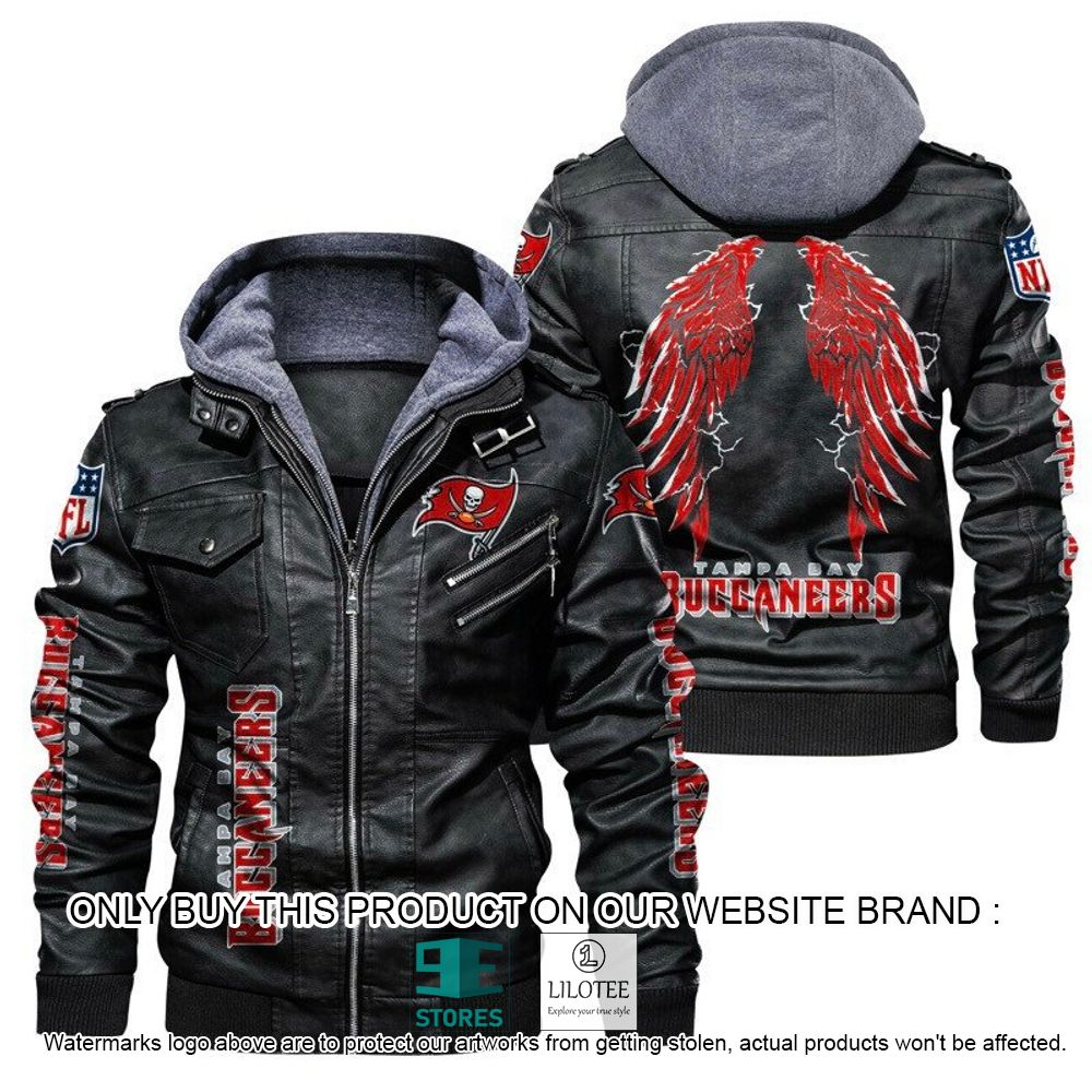 NFL Tampa Bay Buccaneers Wings Leather Jacket - LIMITED EDITION 21