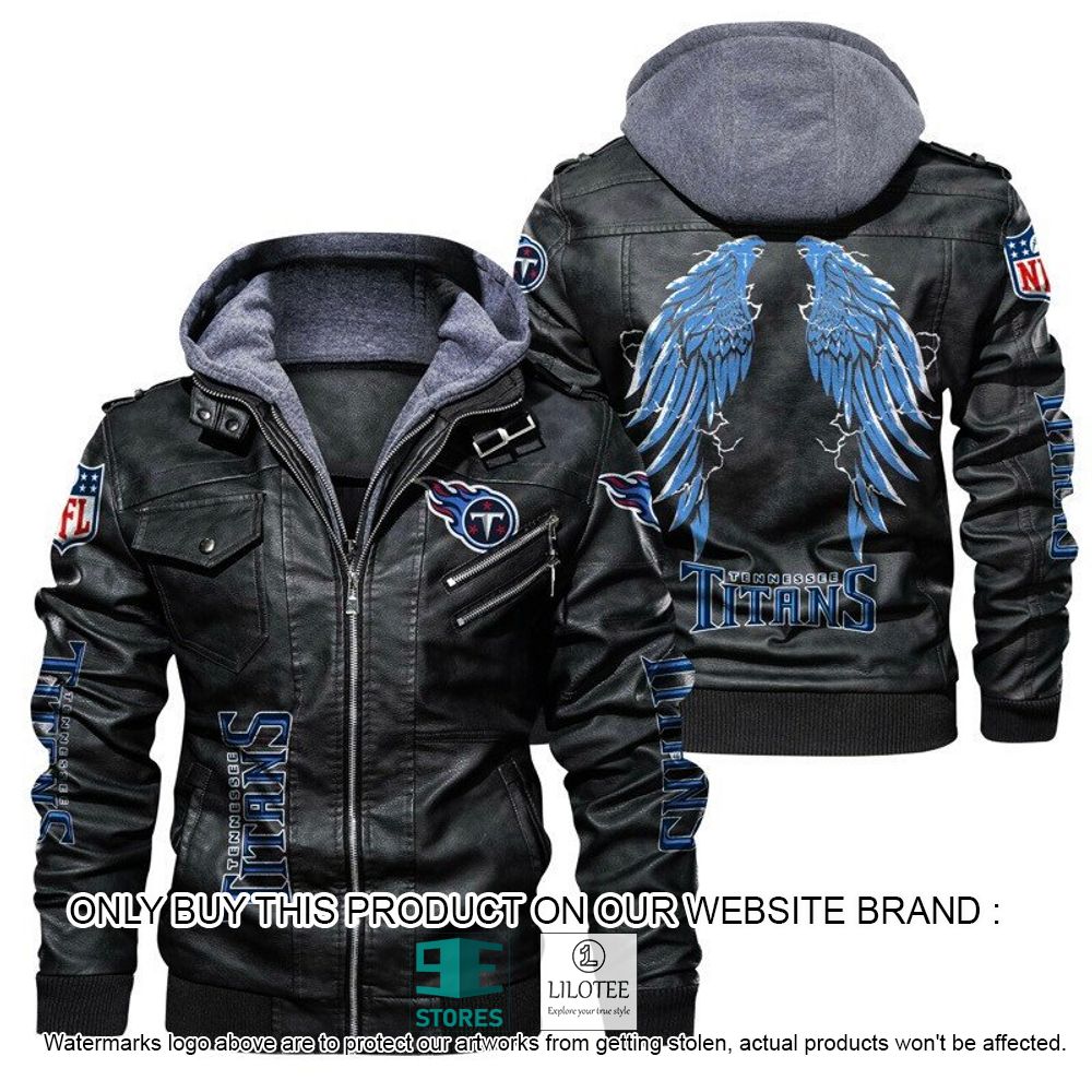 NFL Tennessee Titans Wings Leather Jacket - LIMITED EDITION 20