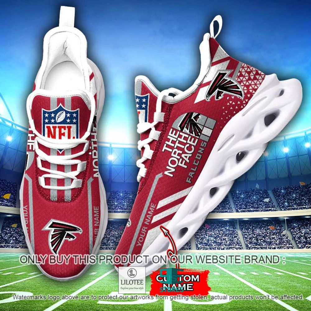 NFL The North Face Atlanta Falcons Your Name Clunky Max Soul Shoes - LIMITED EDITION 13