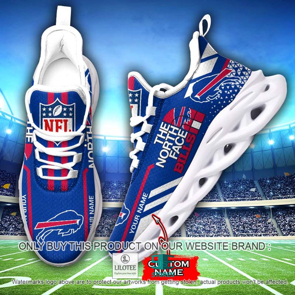 NFL The North Face Buffalo Bills Your Name Clunky Max Soul Shoes - LIMITED EDITION 12